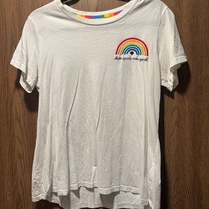 Kate Spade Multicolor Trim Tee